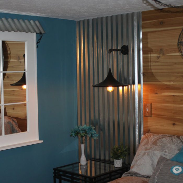 Bedroom (1 bdrm house)