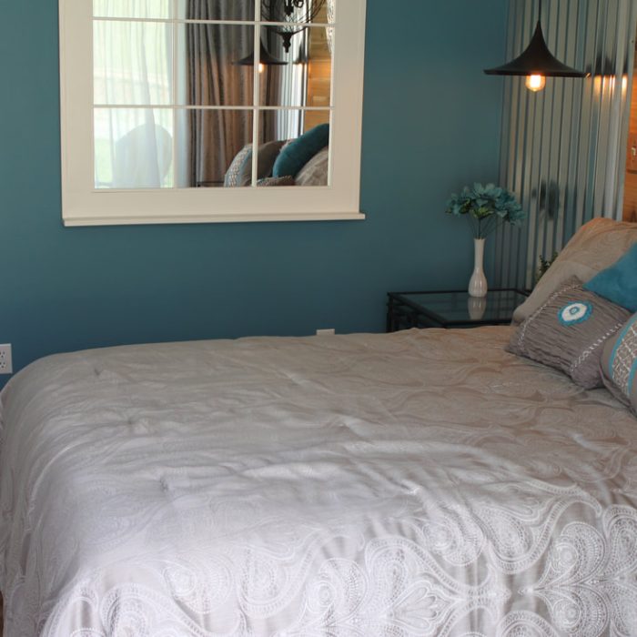 Bedroom (1 bdrm house)
