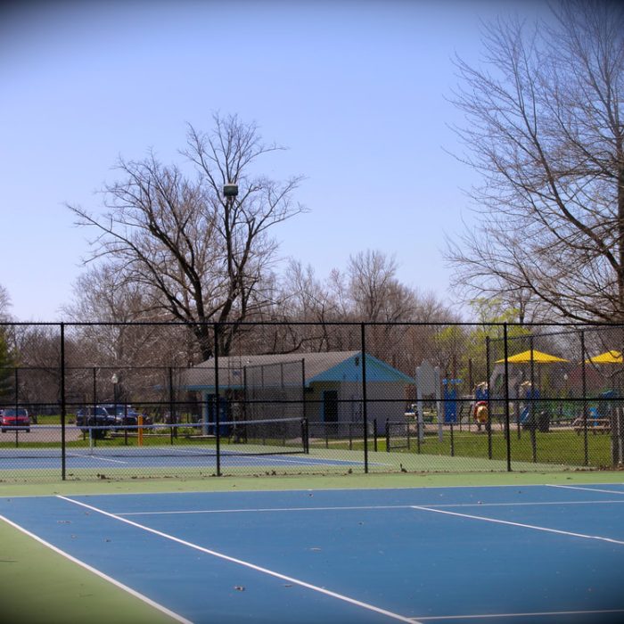 Tennis Courts (2) dedicated to Dr. Mike Grill