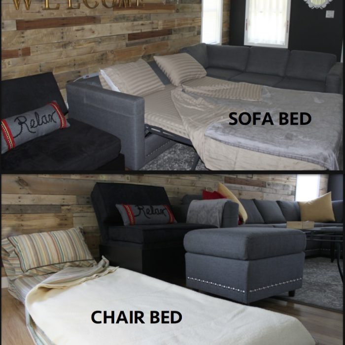 Sofabed... 2Chair Beds